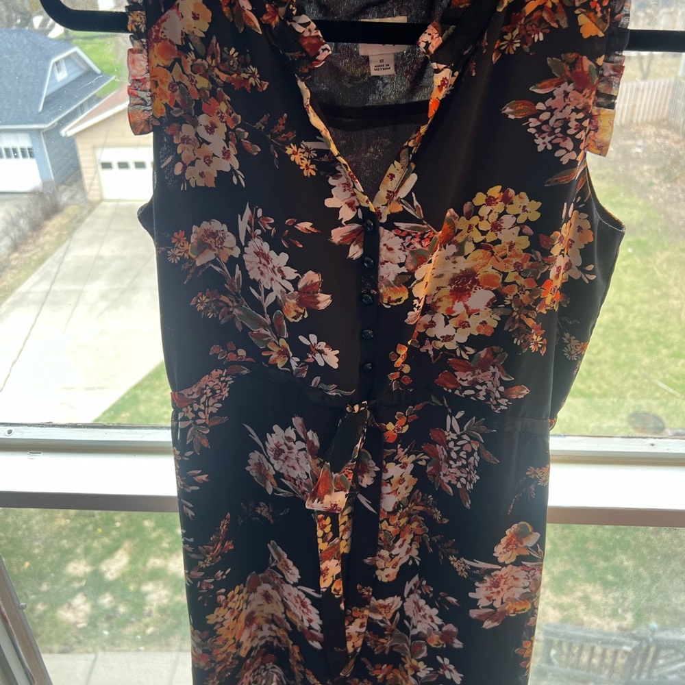Floral Sleeveless Dress